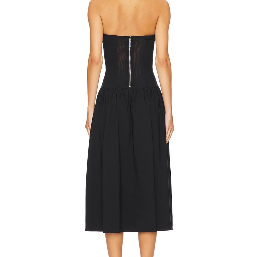 Strapless Corset Midi Dress - Picture 3 of 3